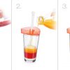 funil para bebidas em camadas my drink tescoma