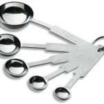 JOGO 5 COLHERES MEDIDA INOX LACOR