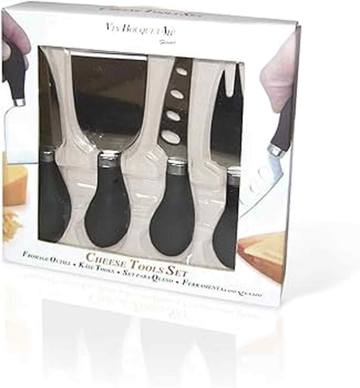 SET 4 FACAS Para QUEIJO NERTHUS FIH067 1_ vianainox