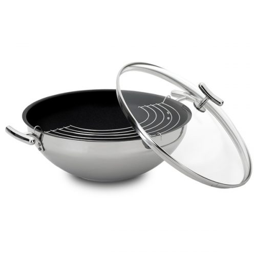 WOK ANTIADERENTE COM ASAS 28 CM YUMI SILAMPOS