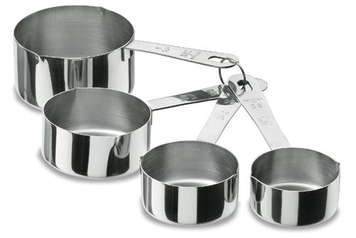 JOGO DE 4 MEDIDAS INOX LACOR