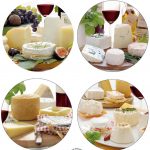 CJ 4 PRATOS QUEIJO S/ MESA PORCELANA SORT R2S