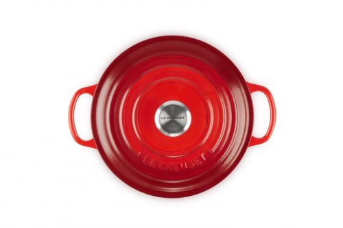 COCOTTE REDONDA CEREJA 20 CM LECREUSET