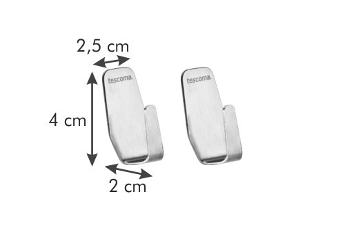 PRESTO- CJ 2 CABIDES GR AUTOCOLANTES TESCOMA