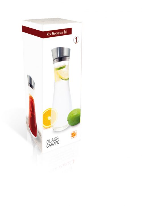 JARRA 1 LT C/ TAMPA P/ REFRESCOS VIN BOUQUET