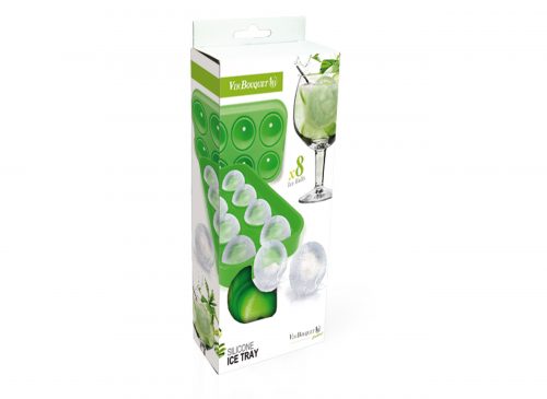 MOLDES GELO SILICONE 8 REDONDOS VIN BOUQUET
