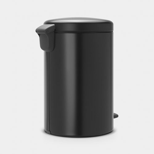 balde lixo 20 lts preto mate new icon brabantia