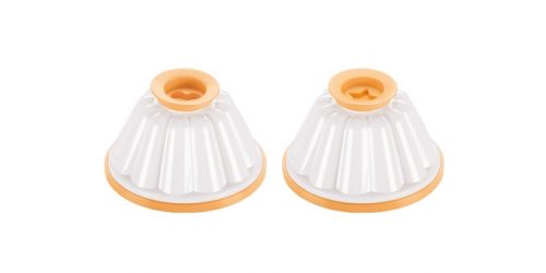 conjunto 2 moldes pudim delicia tescoma