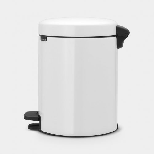 balde lixo 5 lts branco new icon brabantia