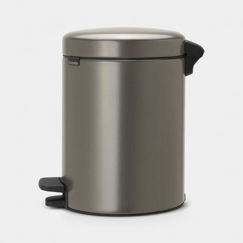 balde lixo 5 lts platina new icon brabantia