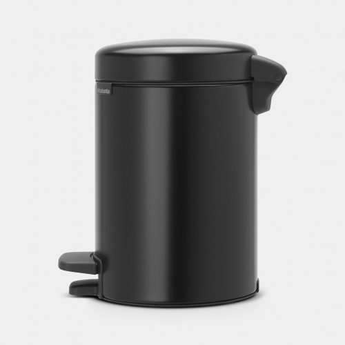 balde lixo 3 lts preto mate new icon brabantia