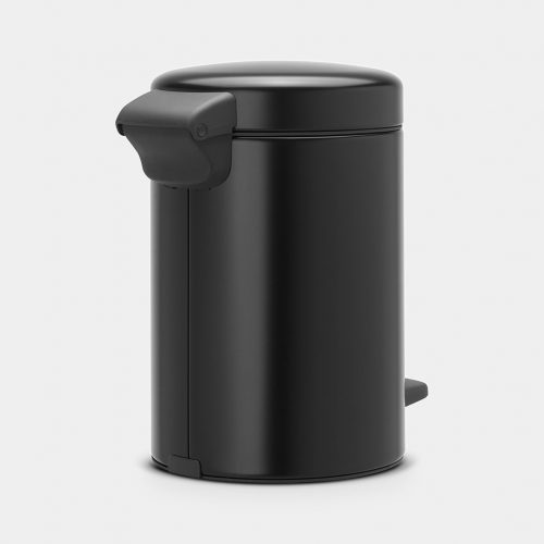 balde lixo 3 lts preto mate new icon brabantia