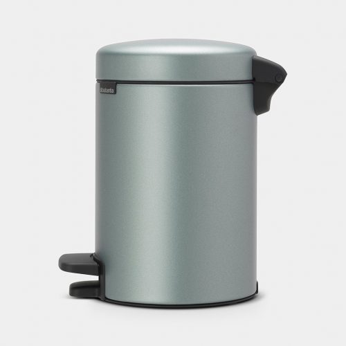 balde lixo 3 lts menta metálico new icon brabantia