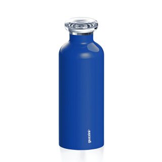 garrafa térmica inox 500 cc azul profundo guzzini