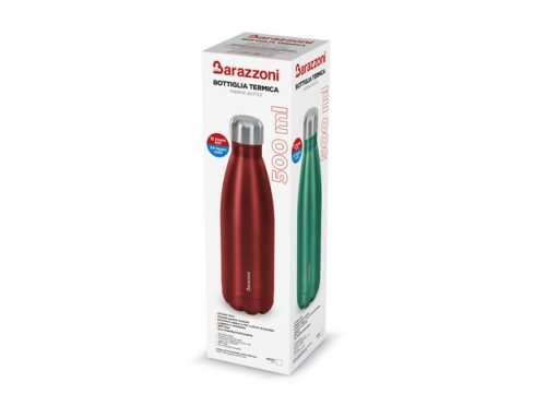 garrafa térmica inox 500 ml barazzoni