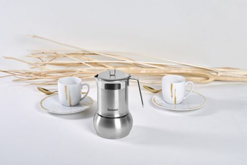 cafeteira inox tummy 4 chávenas barazzoni