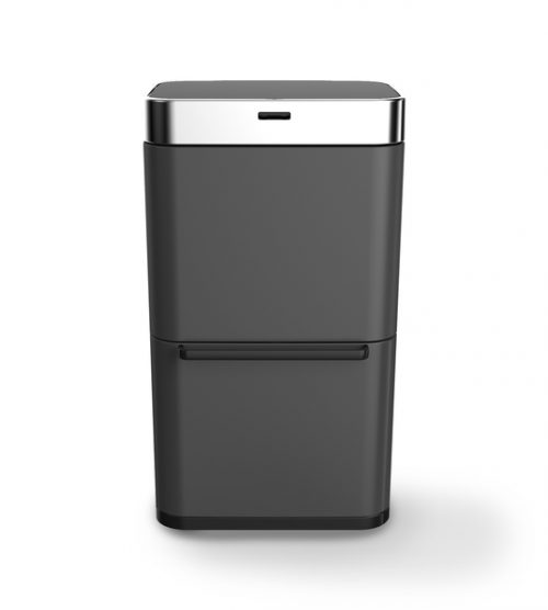 balde lixo preto mate 80 lts com sensor wd