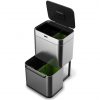 balde lixo aço mate 80 lts com sensor wd