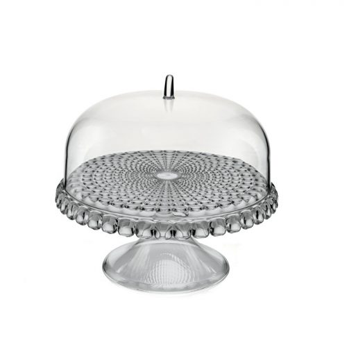 boleira 30 cm com tampa tiffany guzzini