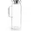 jarra para refrescos com pega e tampa inox com filtro ibili vianainox
