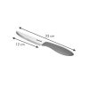 conjunto 6 facas mesa 12 cm presto tescoma