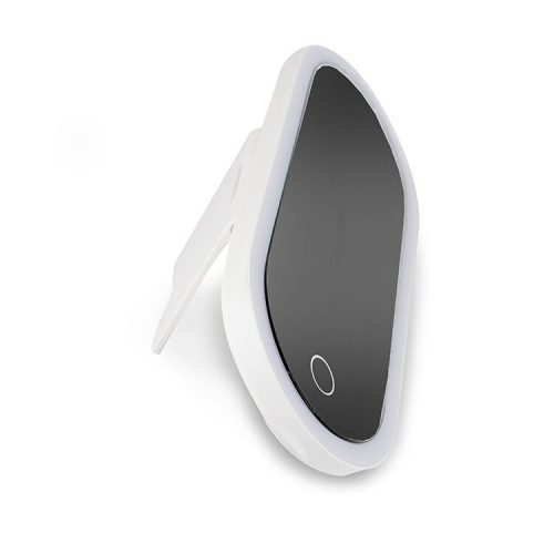 estojo beleza espelho led branco wd