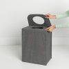 cesto lavandaria retangular pepper black brabantia