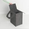 cesto lavandaria retangular pepper black brabantia