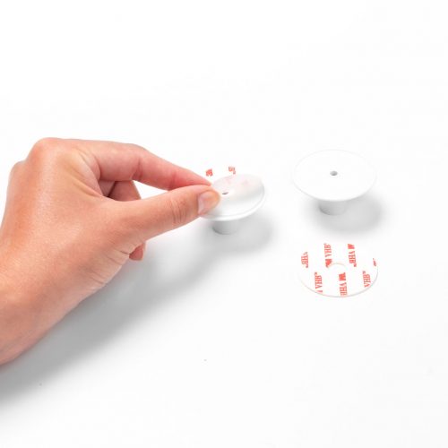 conjunto 2 ganchos para toalhas brabantia