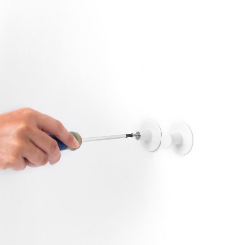 conjunto 2 ganchos para toalhas brabantia