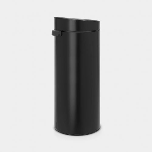 balde do lixo touch bin 30 litros preto mate brabantia