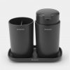 conjunto 3 acessórios casa de banho brabantia