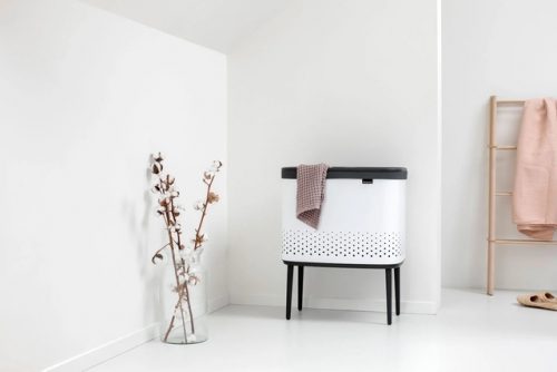 TULHA BO BRANCA 60 LTS P/ ROUPA BRABANTIA