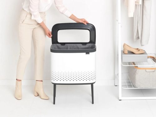 TULHA BO BRANCA 60 LTS P/ ROUPA BRABANTIA