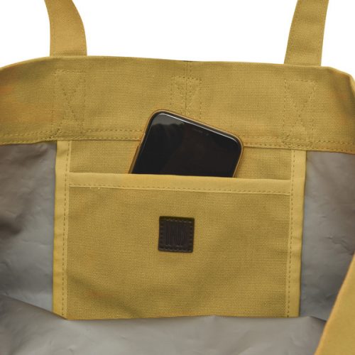 BOLSA LUNCHBAG NATURAL MOSTARDA IRIS