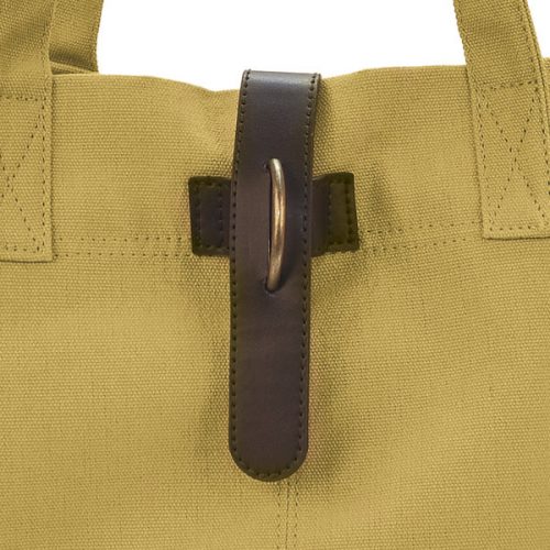 BOLSA LUNCHBAG NATURAL MOSTARDA IRIS