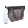 BOLSA TÉRMICA SHOULDER CINZA MARMORADA 18 LITROS IRIS