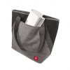 BOLSA TÉRMICA SHOULDER CINZA MARMORADA 18 LITROS IRIS