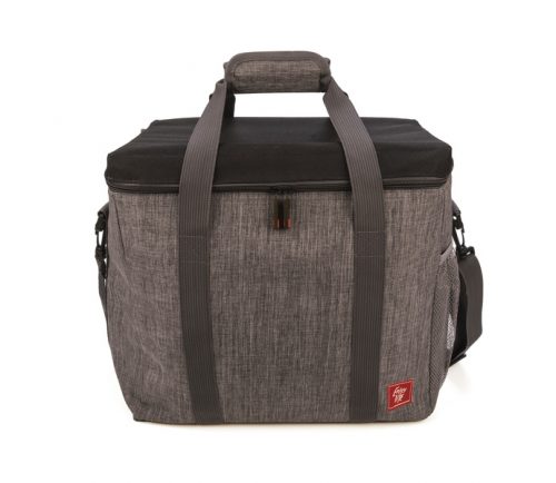 SACO TÉRMICO CINZA MARMORADO 25 LITROS IRIS