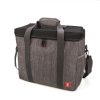 SACO TÉRMICO CINZA MARMORADO 25 LITROS IRIS