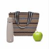 BOLSA TOTE KILIM 3,7 LTS ZIGZAG BLUE IRIS