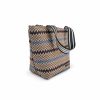 BOLSA TOTE KILIM 3,7 LTS ZIGZAG BLUE IRIS