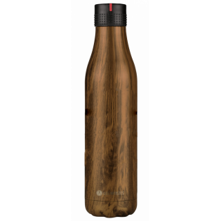 GARRAFA TÉRMICA INOX 750 ML WOOD LES ARTISTES