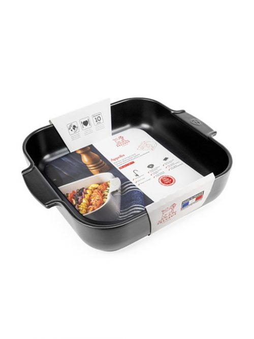 APPOLIA S. BLACK - ASSADEIRA QUADRADA 36 CM PEUGEOT