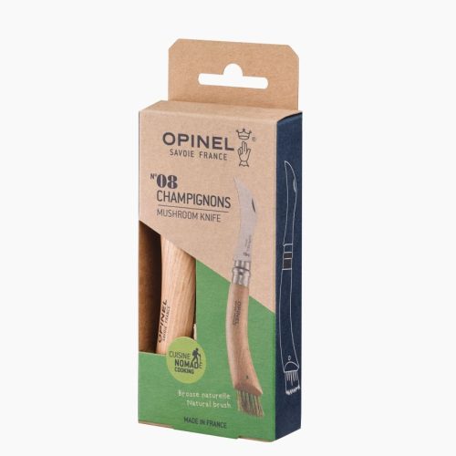FACA PARA COGUMELOS COM PINCEL Nº 8 FAIA OPINEL