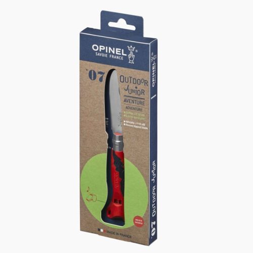 CANIVETE Nº 7 OUTDOOR JUNIOR VERMELHO OPINEL