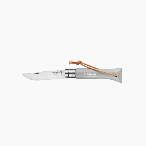 CANIVETE TRADITION BAROUDEUR CINZA CLARO Nº 6 OPINEL