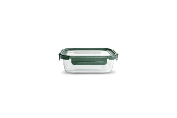 CAIXA RETANGULAR PARA ALIMENTOS 1040 ML C TP VIDRO IRIS 8582-V VIANAINOX tapa-y-contenedor-de-vidrio-1040-ml IRIS