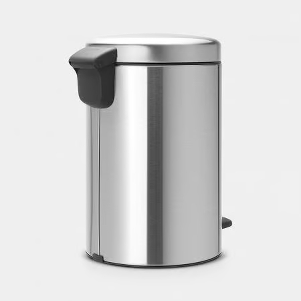 BALDE COM PEDAL 12 LTS MATE NEW ICON BRABANTIA 113604 vianainox 2 BALDE DO LIXO 12 LITROS NEW ICON BRABANTIA