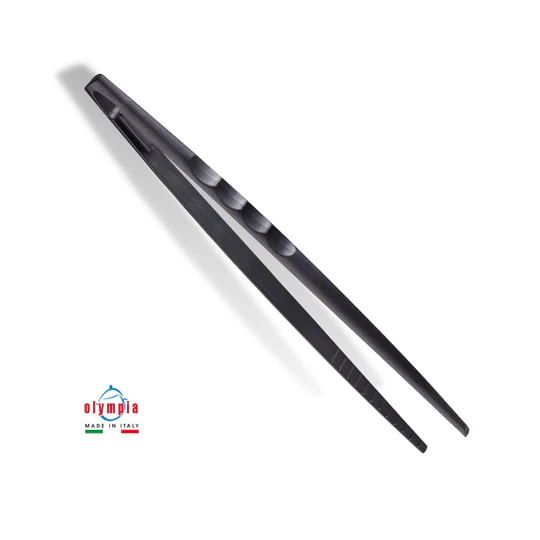 PINÇA DE CHEFE EM NYLON OLYMPIA 400.01 VIANAINOX UTENSÍLIO DE NYLON OLYMPIA